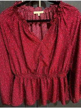 Promesa Dotted Print Blouse